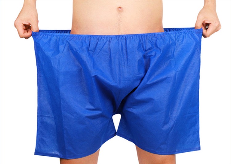 CALCOES DESCARTAVEIS MASCULINO PARA TRATAMENTO 10 UNIDADES