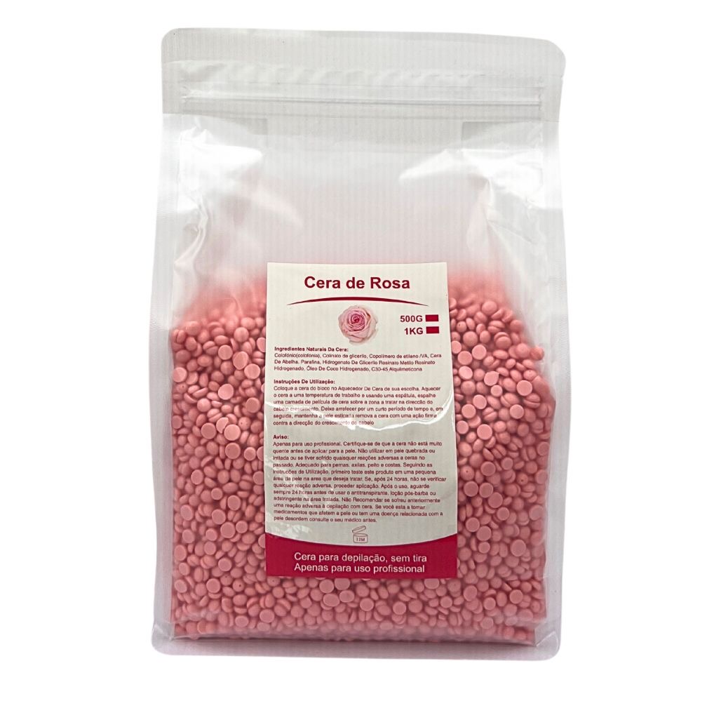 CERA GRANULADA ROSA 1KG