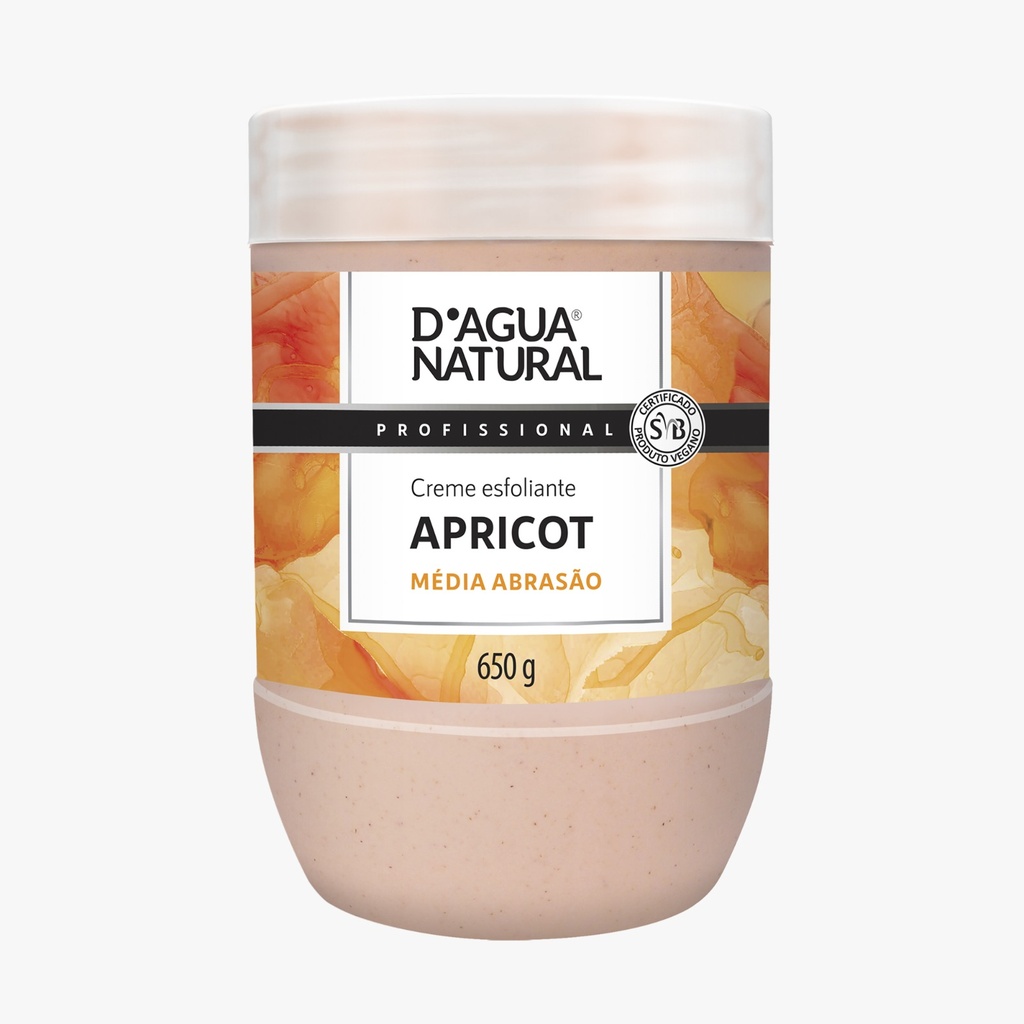 CREME EXFOLIANTE MEDIA APRICOT - DAGUA NATURAL 650g
