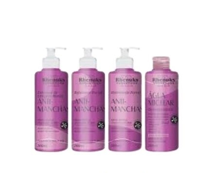 KIT SKIN CARE- ANTI-MANCHAS 4 PECAS - RHENUKS 200ML
