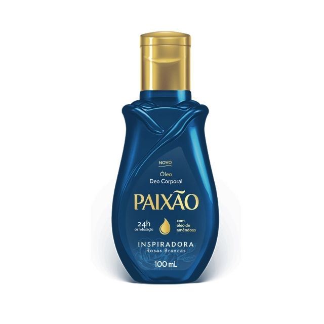 OLEO DEO CORPORAL INSPIRADORA ROSAS BRANCAS- PAIXAO 100ml