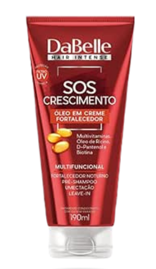 OLEO EM CREME FORTALECEDOR- SOS CRESCIMENTO-DABELLE 190ml