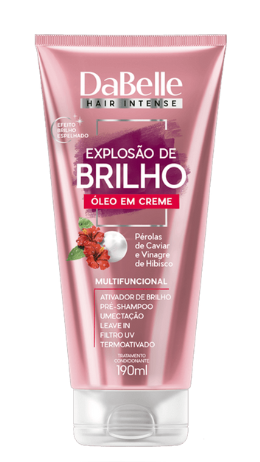 OLEO EM CREME- EXPLOSAO DE BRILHO-DABELLE 190ml