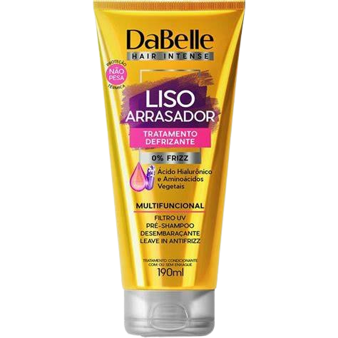 TRATAMENTO DEFRIZANTE -LISO ARRASADOR-DABELLE 190ml