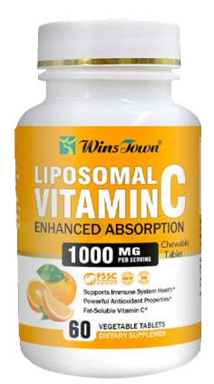 SUPLEMENTO DE ALTA VITALIDADE PERFORMANCE E ROBUSTESA IMUNITARIA - VITAMINA C LIPOSOMAL- FRANCE FISHGRACE- 1000mg