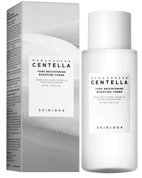 TONICO DE LUMINOSIDADE POTENCIALIZADOR - SKIN1004 MADAGASCAR CENTELLA TONE BRIGHTENING BOOSTING TONER- 200ml