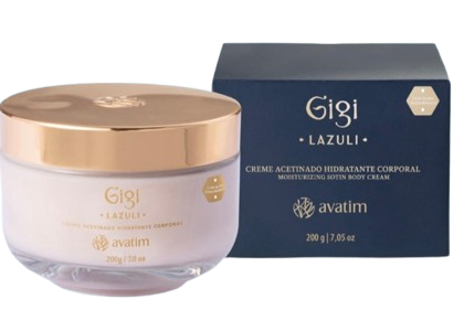 CREME ACETINADO HIDRATANTE GIGI LAZULI  AVATIM - 200g