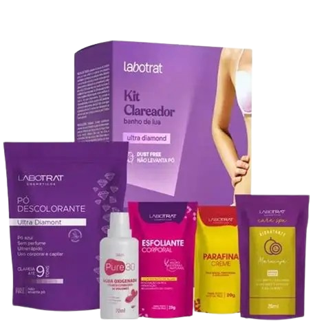 KIT BANHO DE LUA CLAREADOR - LABOTRAT