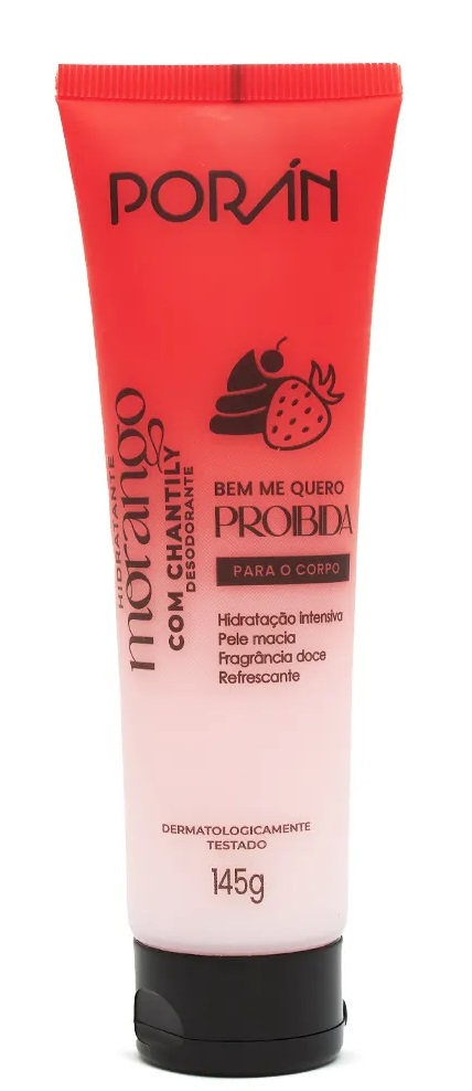 HIDRATANTE MORANGO PORAN -145g