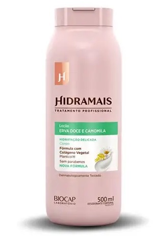 LOCAO HIDRATANTE CORPORAL ERVA DOCE E CAMOMILA HIDRAMAIS 500ml