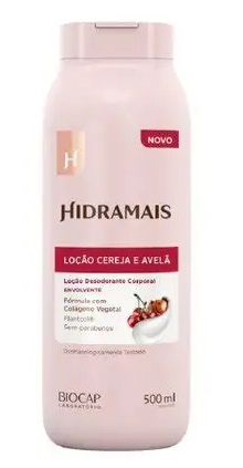 LOCAO HIDRATANTE CORPORAL CEREJA E AVELA HIDRAMAIS 500ml