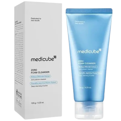 ESPUMA DE LIMPEZA FACIAL - MEDICUBE ZERO PORE SA CLEAR ACIDO SALICILICO 0.45% CAPSULE CLEANSING FOAM - 120g