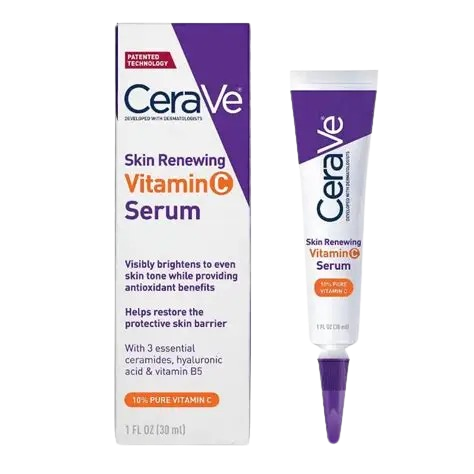 SERUM FACIAL  ACID HYALURONIC E VITAMIN B5- CERAVE SKIN RENEWING 10% PURE VITAMIN C SERUM - 30ml
