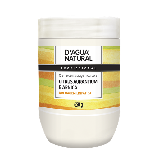 [CREME DE MASSAGEM CITRUS -DAGUA NATURAL 650g] CREME MASSAGEM DRENANTE CITRUZ