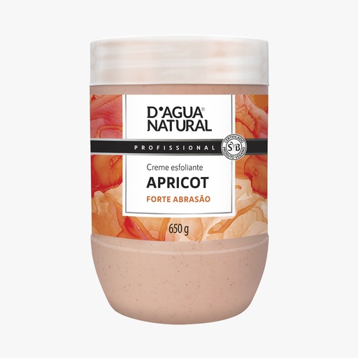 [CREME EXFOLIANTE FORTE APRICOT - DAGUA NATURAL 650g] EXFOLIANTE FORTE ABRASAO