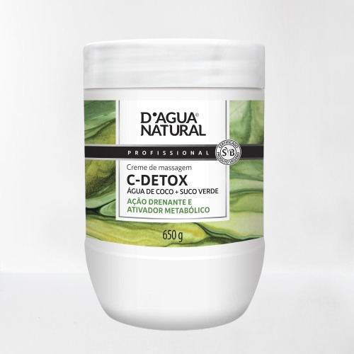 [CREME DE MASSAGEM D-DETOX- DAGUA NATURAL 650g] CREME DE MASSAGEM D-DETOX- DAGUA NATURAL 650g