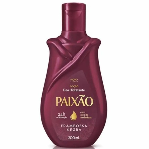 [LOCAO DEO HIDRATANTE FRAMBOESA NEGRA- PAIXAO 200ml] LOCAO DEO HIDRATANTE FRAMBOESA NEGRA- PAIXAO 200ml (cópia)