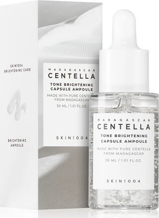 [SERUM AMPOLA FACIAL ILUMINADORA EM CAPSULAS - SKIN1004 MADAGASCAR CENTELLA TONE BRIGHTENING - 100ml] SERUM AMPOLA FACIAL ILUMINADORA EM CAPSULAS - SKIN1004 MADAGASCAR CENTELLA TONE BRIGHTENING - 100ml