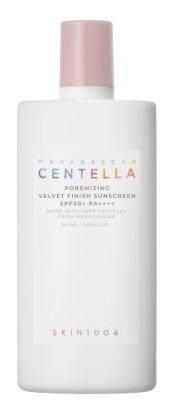 [PROTETOR SOLAR COM COR PARA MINIMIZACAO DE POROS- SKIN1004 MADAGASCAR CENTELLA POREMIZING TINTED SUN] PROTETOR SOLAR