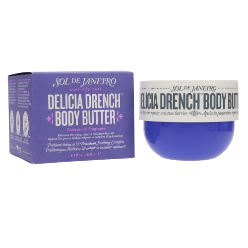 [MANTEIGA CORPORAL ULTRA-HIDRATANTE E REPARADORA - SOL DE JANEIRO DELICIA DRENCH BODY BUTTER (CHEIROS] MANTEIGA CORPORAL ULTRA-HIDRATANTE E REPARADORA - SOL DE JANEIRO DELICIA DRENCH BODY BUTTER (CHEIROSA 59) - 240ml
