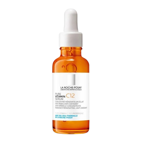 [SERUM FACIAL ANTIRRUGAS E ANTIOXIDANTE - LA ROCHE-POSAY PURE VITAMIN C12 SERUM - 30ml] SERUM FACIAL ANTIRRUGAS E ANTIOXIDANTE - LA ROCHE-POSAY PURE VITAMIN C12 SERUM - 30ml
