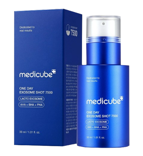 [SERUM DE EXOSSOMAS PARA REDUCAO DE POROS - MEDICUBE ONE DAY EXOSOME SHOT PORE SERUM 7500- 30ml] SERUM DE EXOSSOMAS PARA REDUCAO DE POROS - MEDICUBE ONE DAY EXOSOME SHOT PORE SERUM 7500- 30ml